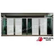 【PRE-ORDER MFG 13】14x5.5ft Main Folding Gate / Pintu Pagar / Stainless Steel 304 / Aluminium / Klang Valley / KL