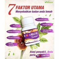 Bio LINGZHI Contents 60 ORIGINAL 100% ORIGINAL TABLET For Cancer And Face Health