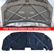 bochang Car hood heat insulation cover for Toyota AVANZA 2008 2009 2010 2011 front engine cover heat