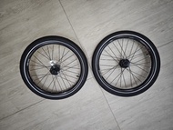 DAHON 20寸406 碟煞輪 連 內外胎