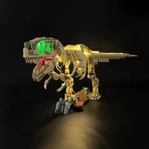 BYB LED Light Kit For LEGO 76968 Jurassic World Dinosaur Fossils: Tyrannosaurus rex Decorative Lamp 
