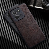 Leather Business Case for Xiaomi Poco C85 C75 C71 C65 C61 C55 Wind Cortex Pattern Mobile Cover