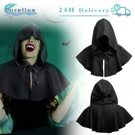 Medieval Cloak Cape Halloween Hoodie Cape Vampire Cosplay Costtume