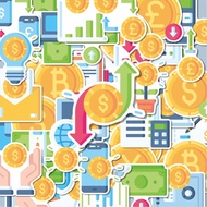 HP 100PCS Cute Currency Stickers Aesthetic Stickers Waterproof Stickers Adhesive Stickers Waterproof