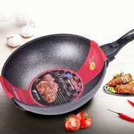 30cm Non-stick Frying Pan Cookware Wok Pan with Glass Lid Kitchen-Art Non-Stick Pot