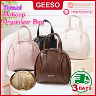 GEESO Shell Makeup Bag Large Capacity Waterproof Convenient Handbag Travel Skincare Washroom Storage