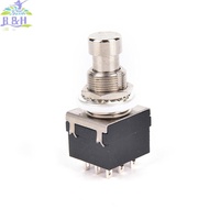 【B&H Dec】 1x 9-pin 3PDT Guitar Effects Pedal Box Stomp Foot Metal True Bypass {vn}