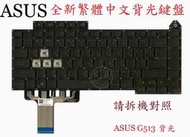 英特奈 華碩 ASUS ROG Strix G15 G513 G513QM G513QY G513QE 背光繁體中文鍵盤