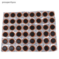 [Prs] 48PCS 25mm Round Rubber Bicycle Tire Patch Cycle Repair Tools Tube Puncture  [DDD]