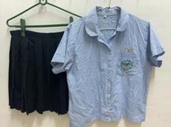 2件 中正國中制服套裝組 二手制服 二手學生制服 台灣學生制服 女學生襯衫 水手服