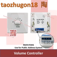 Volume Control (P2W6) 6W 0-100V Attenuator Controller Public Address System PA Sistem Column Wall Ce