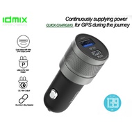 IDMIX C06P Quick Charge Dual Port USB Car Charger With PD 3.0