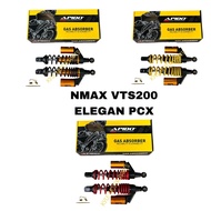 NMAX155 PCX150 ELEGAN VTS200 REAR ABSORBER SET WITH GAS APIDO RACING 36CM +/-
