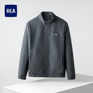 Hla - Dynamic soft and flexible grey Jacket high-end fashion collar men's Jacket