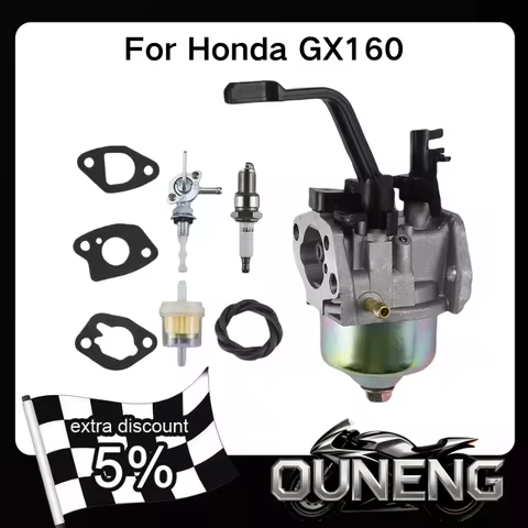 For Honda GX160 GX168 GX200 5.5HP 6.5HP 168F 4 Stroke Engine 2KW-3KW Generator Carburetor Carb