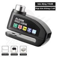 Khóa chống trộm xe đĩa âm thanh chống trộm Alarm Disc Lock khóa chất lượng cao: có độ nhạy cao âm b
