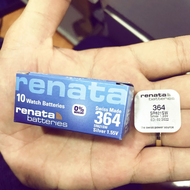 Pin đồng hồ đeo tay 364 / 621 / SR621SW Renata Thuỵ Sĩ hộp 10 viên Chất lượng tốt Pin - VPP Bảo An