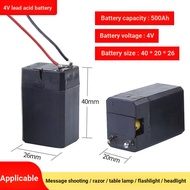 Corming Battery Acid Rechargeable Battery Table Lamp Flashlight Headlamp Universal Electric Mosquito