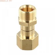 [ANGELA]High Pressure Washer M22 15mm Copper Swivel Joint for Hose Connections