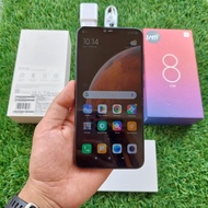 Handphone xiaomi mi 8 lite 4/64gb second seken bekas murah