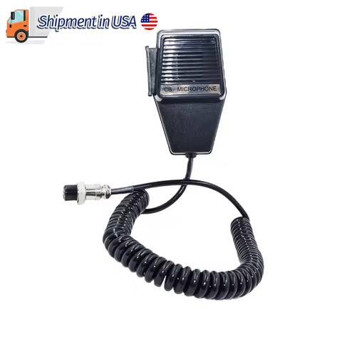 CM-4 4 Pin CB Radio Microphone For Galaxy Cobra Stryker Coffin Mic