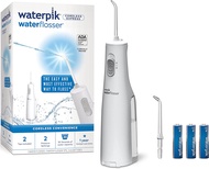 Waterpik Cordless Water Flosser Water Flossing Teeth Gap Cleaner, Battery Operated &amp; Portable for Travel Holiday Office &amp; Home, American Dental Association Approved Cordless Dental Teeth Water Flosser Flossing Machine