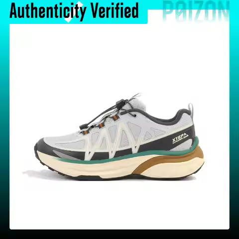 XTEP Mountaineering & Hiking Shoes Men's Low-top Melting Moon Gray/Shadow Black 974319170014/