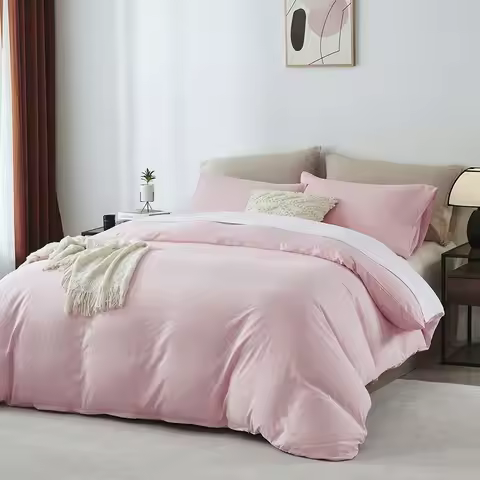 2/3-Pcs Summer Duvet Cover Sets, ( Not A Comforter,No Filling, No Insert )Super Soft Cool Sheet Set