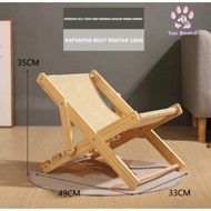 (The Bool's) Cat Sisal Chair / Cat Bed Cat Sisal Chair Pet Bed / Sisal Cat Chair / Dog Cat Bed