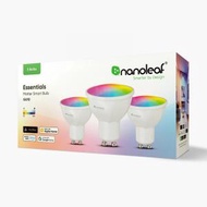 Nanoleaf GU10智能 LED 燈泡 Matter Apple Home Google Home 藍牙應用程式控制（3件裝）