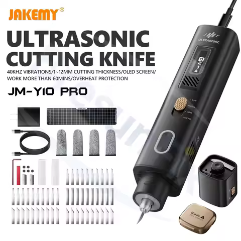 JAKEMY JM-Y10 PRO Ultrasonic Cutting Knife Kit for PVC Cable Plastic Circuit Board Cutting Degumming