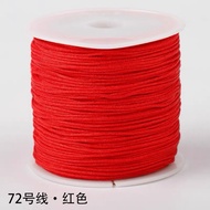 72号玉线编绳线 红绳子 手工diy材料珠宝线串珠线 彩色手链吊坠绳