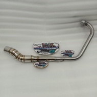 Exhaust Tubo de codo Tubo de escape gpx legend 150 ft125 Ft150 ft 125 150 CG 125 150 160 Titan fan