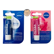 Nivea Water Lip Balm/Watermelon+Shea Butter 4.8g Nivea Lip Balm