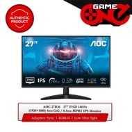 AOC 27B36 27" FHD 144Hz (1920×1080) 4ms GtG / 0.5ms MPRT IPS Monitor