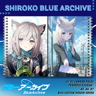 NOTE BOOK ANIME SHIROKO BLUE ARCHIVE / NOTEBOOK ANIME SHIROKO BLUE ARCHIVE / BUKU CATATAN ANIME SHIR