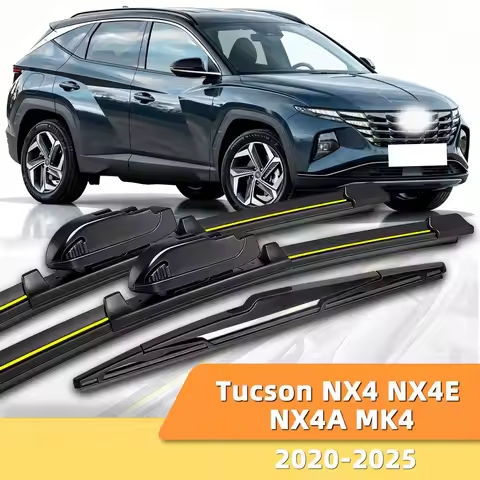 Suitable For Hyundai Tucson NX4 NX4E NX4A MK4 2020-2025 Front And Rear Windshield Wipers Durable Acc