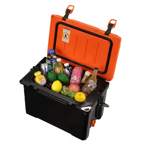 25QT Outstanding Quality Rotomolded Portable Cool Heating Car Ice Cooler Box for Camping Rotomolded 