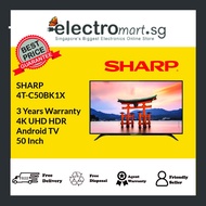 SHARP 4T-C50BK1X 50 IN ULTRA HD 4K ANDROID LED TV