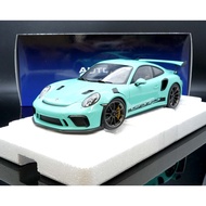 [MASH] Autoart 1/18 Porsche 991 GT3 RS Mint Green 78181