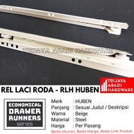 RLH 60 CM Drawer Rail - Huben Drawer Runners 600 MM