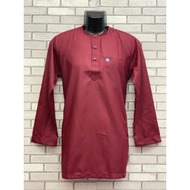 KURTA AL-HAFIZ/AL BARAKAH KAIN COTTON LEHER BULAT (Free Shipping)