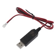1M USB to 4.2V 1A JST 2Pin 2.54mm USB Charging Cable for 3.7V RC Plane Helicopter Car Lithium Rechar