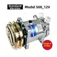 Universal Car Air Conditioning Belt Compressor 24V