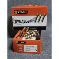 Dynabolt camel concrete bolt 8 x 65 / 8 x 85 / 10 x 65 / 10 x 77 / 10 x 97 / 12 x 99