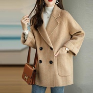 Women's Winter Jacket Coat Wool Blazer Winter Thick Warm Winter Jacket Simple Elegant Anya Blazer Co