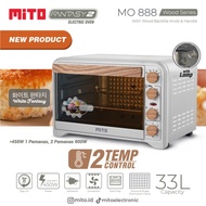 NEW MITO Oven Listrik Fantasy 2 MO888 Wood Series 33L Low Watt MO 888
