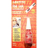 Loctite น้ำยาล็อคเกลียวแรงยึดสูง Loctite 263 243