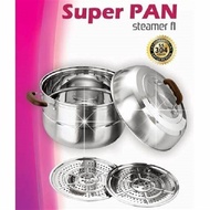 Steamer Dandang Stainless Steel Super Pan Ss 304 Hj 4600