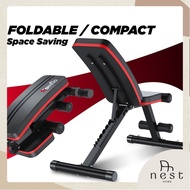 NestHome Gym Bench - 7 Position Foldable Home Gym Bench / dumbbell / Workout